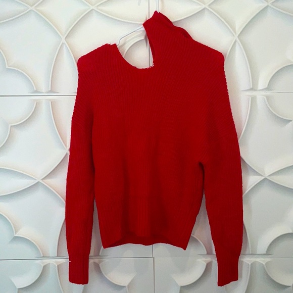 The Fifth Label Red Waking Hour Sweater size 0-2.    FF - Picture 2 of 6